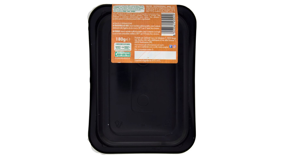 Zerbinati Gratinati ... A Puntino Zucchine Gratinate 180 G