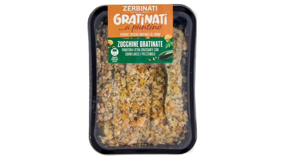 Zerbinati Gratinati ... A Puntino Zucchine Gratinate 180 G