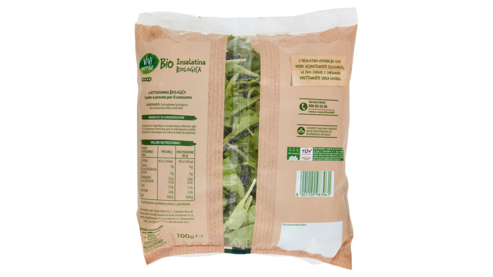 Insalatina Biologica 100 G