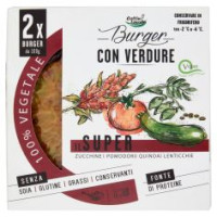 Cottin Tavola 100% Vegetale Burger Con Verdure Il Super 2 X 100 G