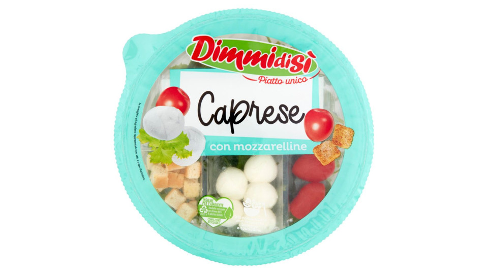 Dimmidisì Piatto Unico Caprese Con Mozzarelline 135 G