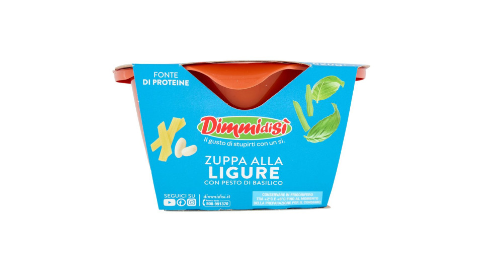 Dimmidisì Zuppa Alla Ligure Con Pesto Di Basilico 620 G