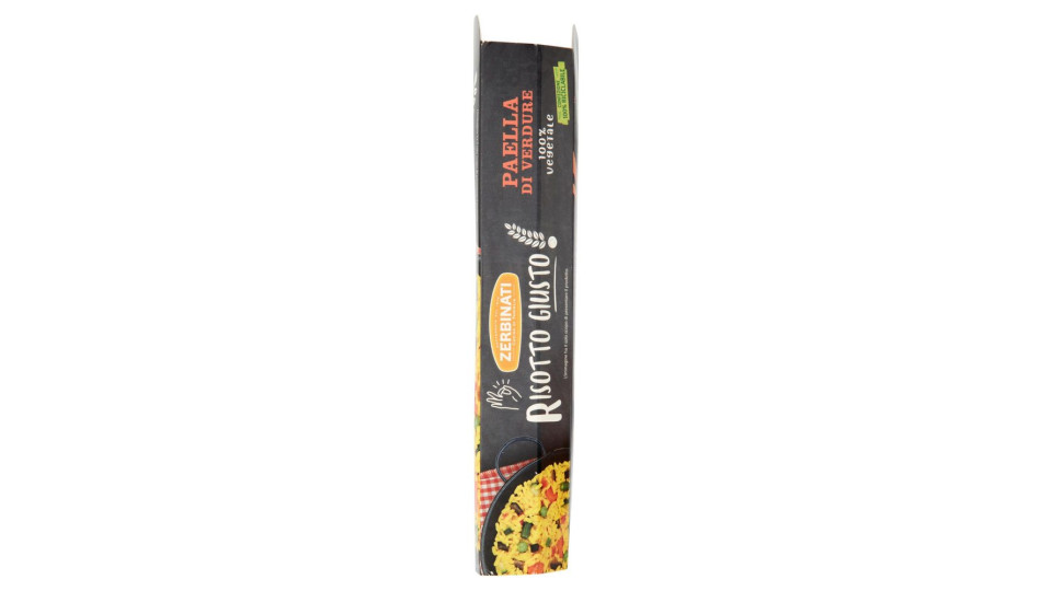 Zerbinati Risotto Giusto! Paella Di Verdure 200 G