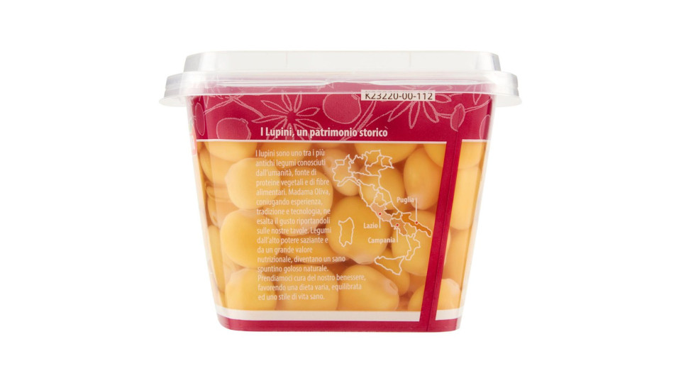Madama Oliva Il Frutto D'italia Lupini 480 G