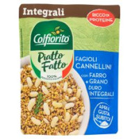 Colfiorito Piatto Fatto Fagioli Cannellini Con Farro E Grano Duro Integrali 250 G