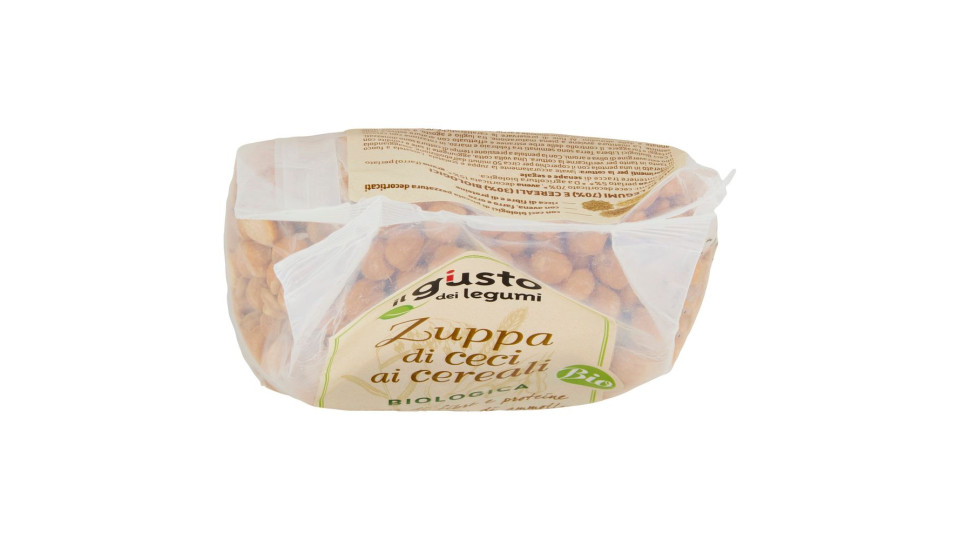 Libera Terra Il Giusto Gusto Dei Legumi Zuppa Di Ceci Ai Cereali Biologica 400 G