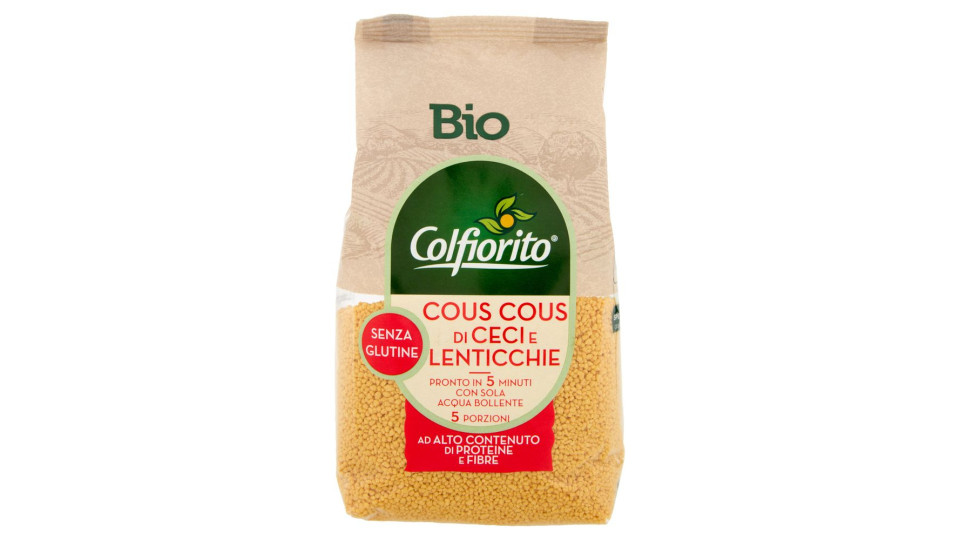 Colfiorito Bio Cous Cous Di Ceci E Lenticchie 250 G