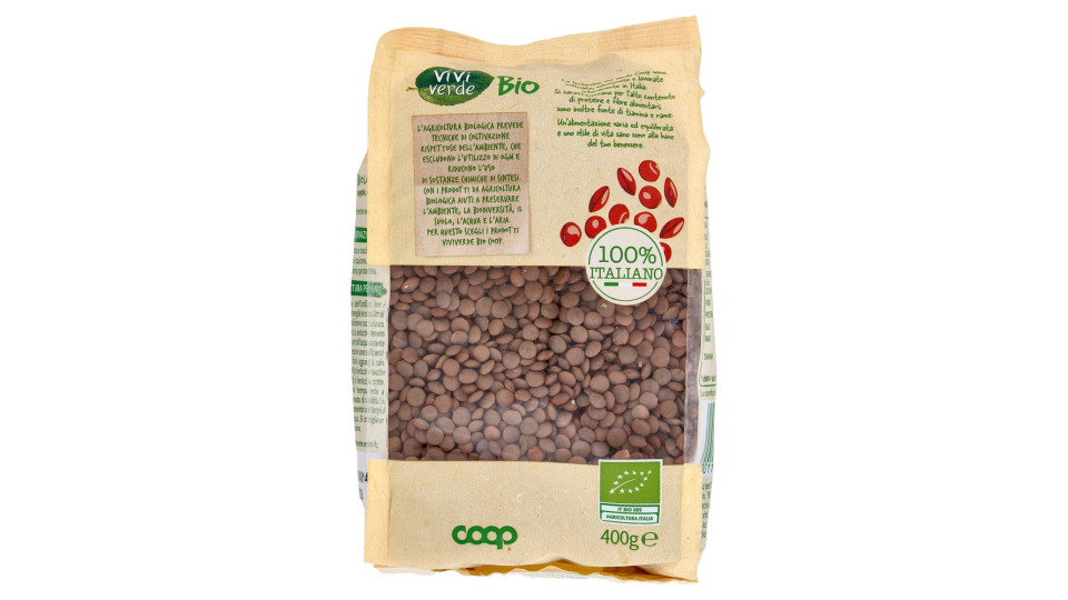 Lenticchie Rosse Biologiche 400 G