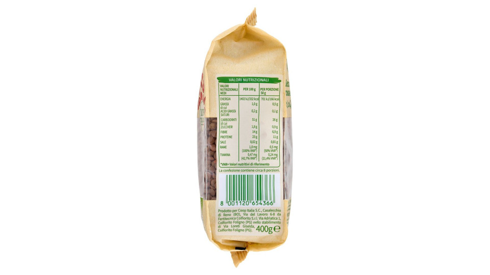 Lenticchie Rosse Biologiche 400 G