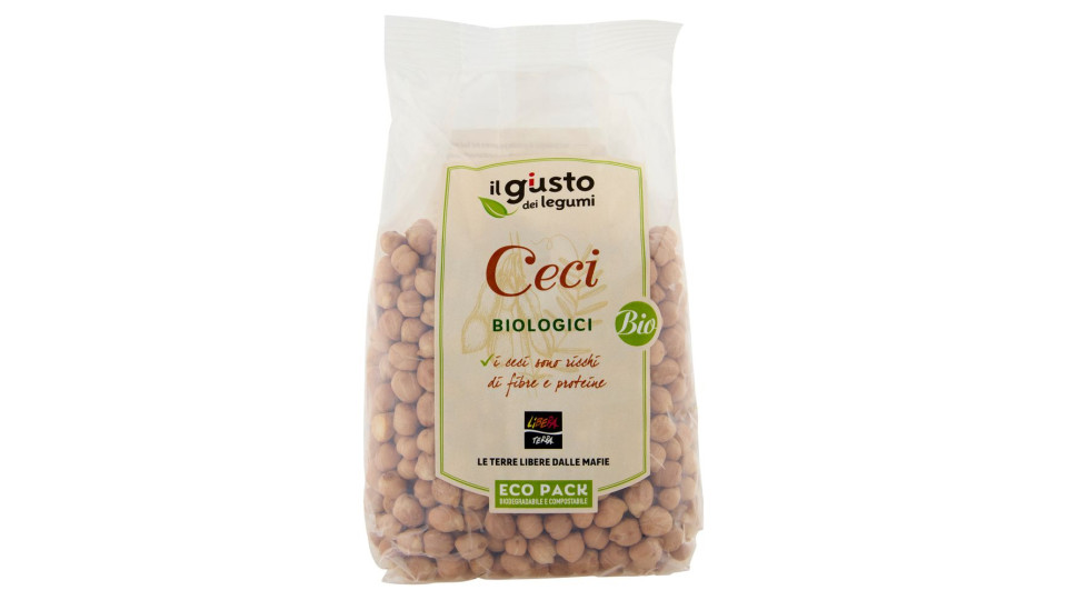 Libera Terra Il Giusto Gusto Dei Legumi Ceci Biologici 400 G