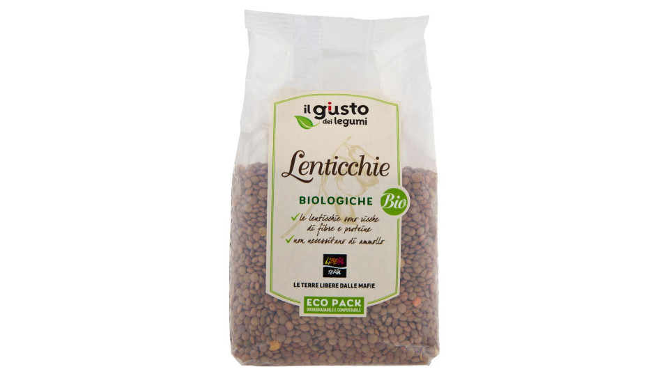 Libera Terra Il Giusto Gusto Dei Legumi Lenticchie Biologiche 400 G