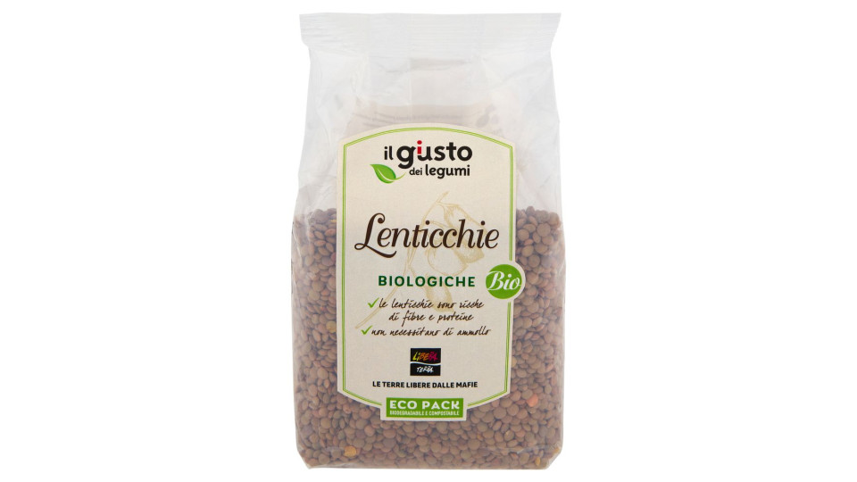 Libera Terra Il Giusto Gusto Dei Legumi Lenticchie Biologiche 400 G