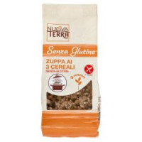 Nuova Terra Senza Glutine Zuppa Ai 3 Cereali Senza Glutine 200 G