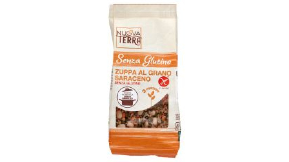 Nuova Terra Senza Glutine Zuppa Al Grano Saraceno Senza Glutine 200 G