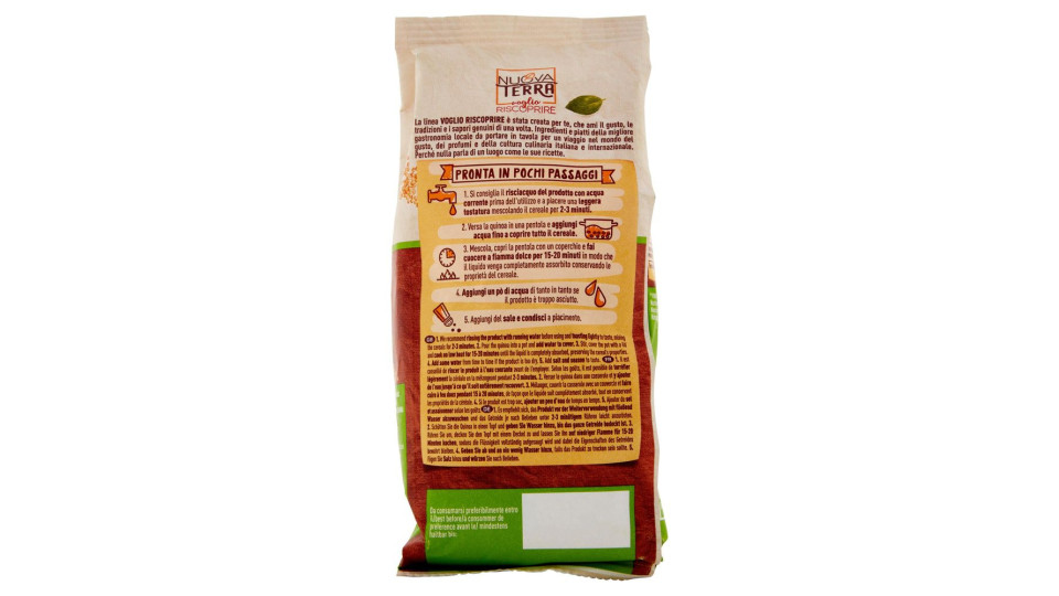 Nuova Terra Voglio Riscoprire Quinoa Bio 300 G