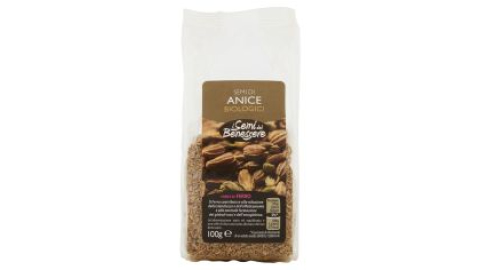 I Semi Del Benessere Semi Di Anice Biologici 100 G
