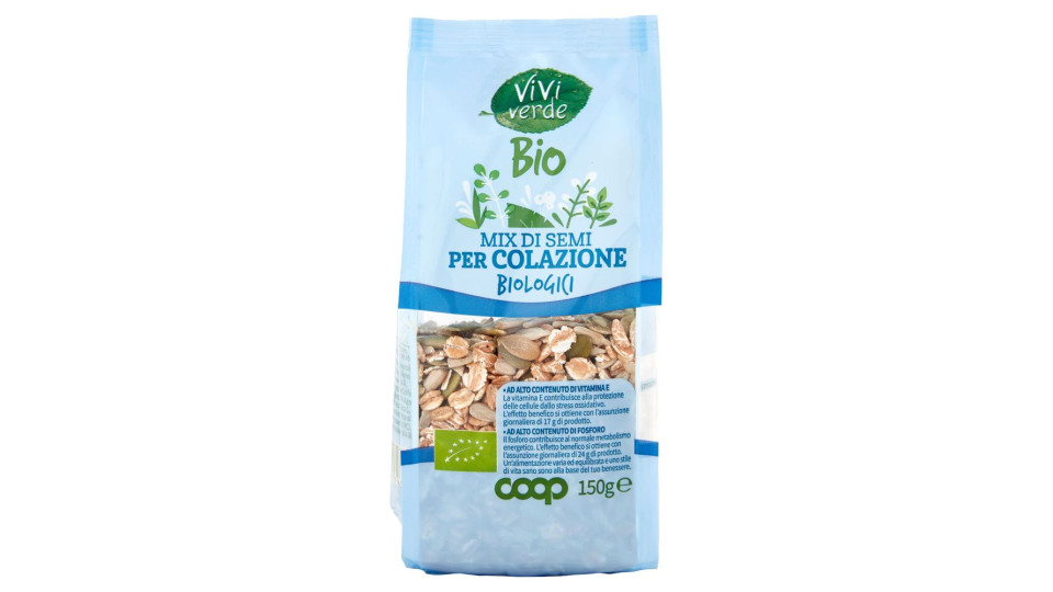 Mix Di Semi Per Colazione Biologici 150 G