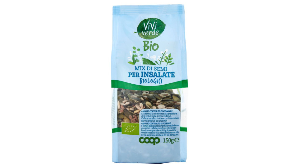 Mix Di Semi Per Insalate Biologici 150 G