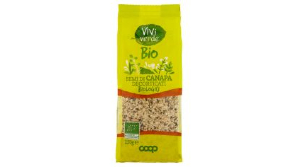 Semi Di Canapa Decorticati Biologici 150 G