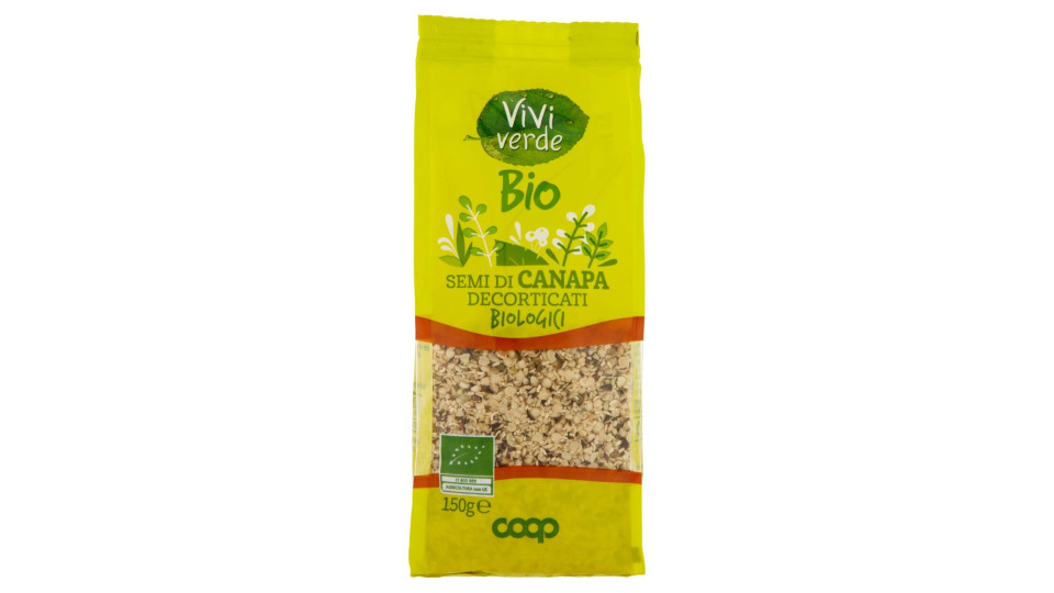 Semi Di Canapa Decorticati Biologici 150 G