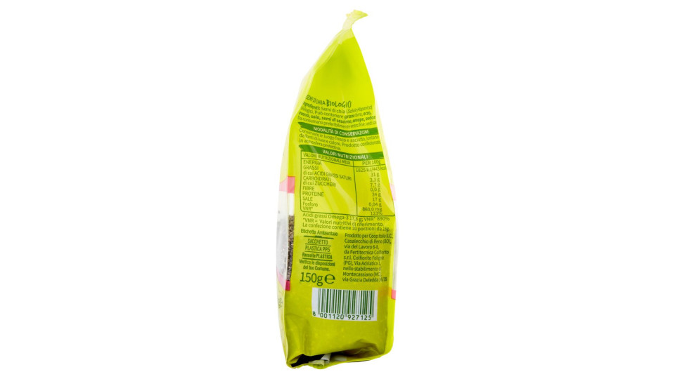 Semi Di Chia (salvia Hispanica) Biologici 150 G