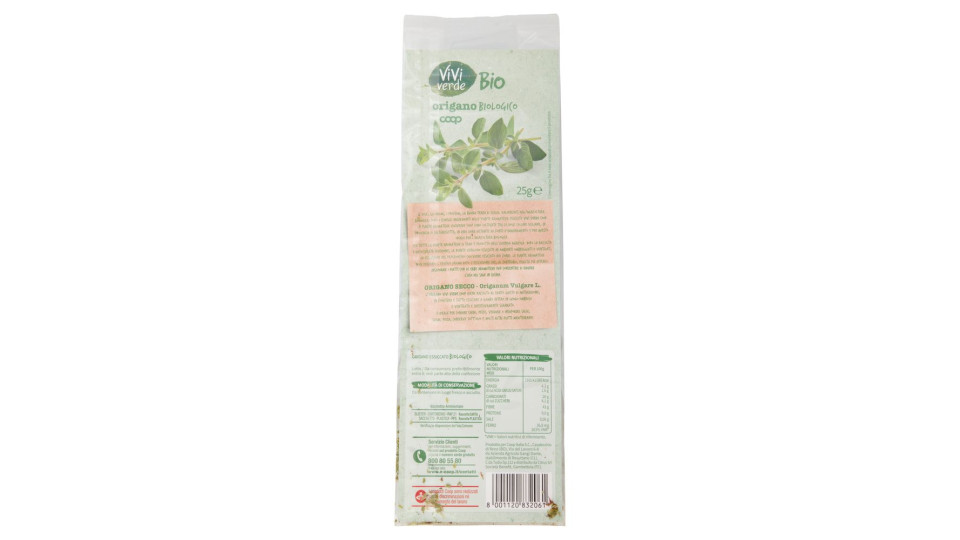 Origano Biologico 25 G