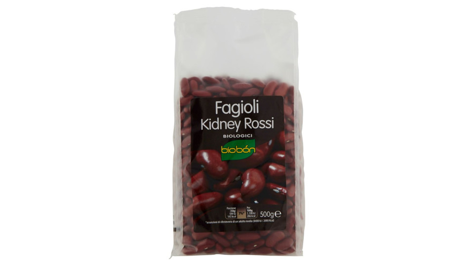 Biobón Fagioli Kidney Rossi Biologici 500 G