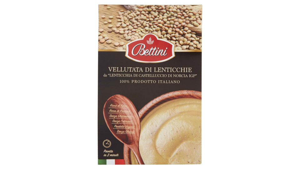 Bettini Vellutata Di Lenticchie Da 'lenticchia Di Castelluccio Di Norcia Igp' 100 G