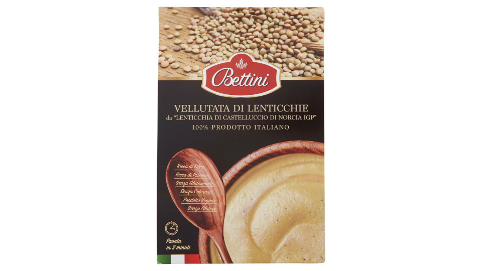 Bettini Vellutata Di Lenticchie Da 'lenticchia Di Castelluccio Di Norcia Igp' 100 G