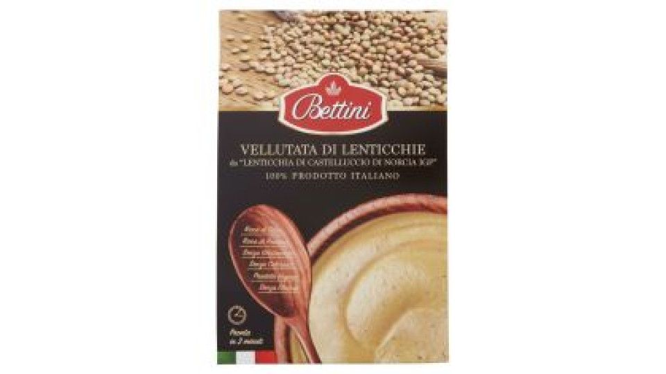 Bettini Vellutata Di Lenticchie Da 'lenticchia Di Castelluccio Di Norcia Igp' 100 G