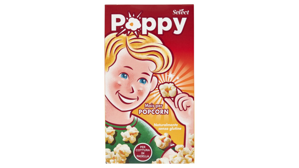 Select Poppy Mais Per Popcorn 250 G