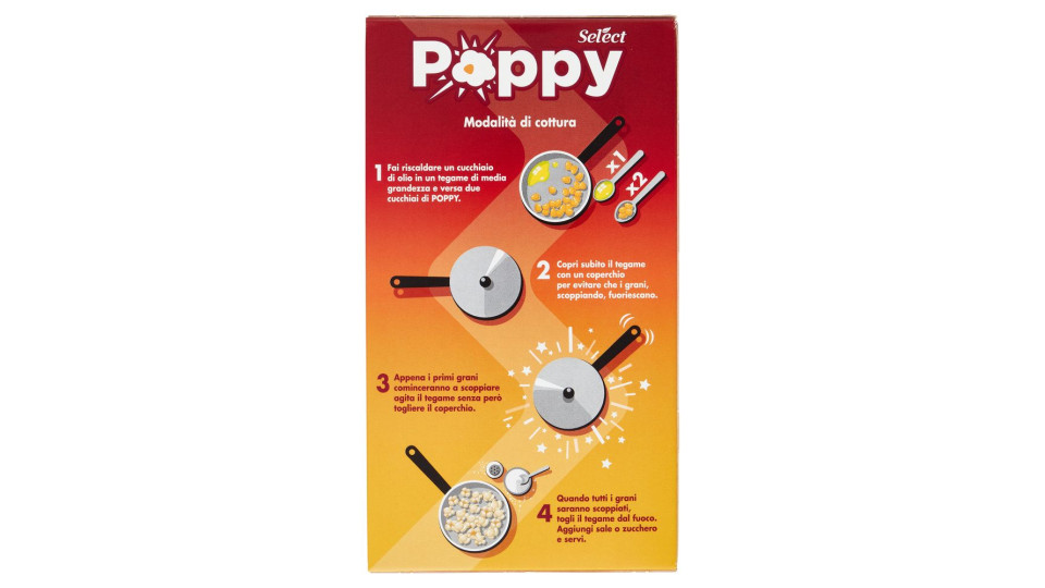 Select Poppy Mais Per Popcorn 250 G