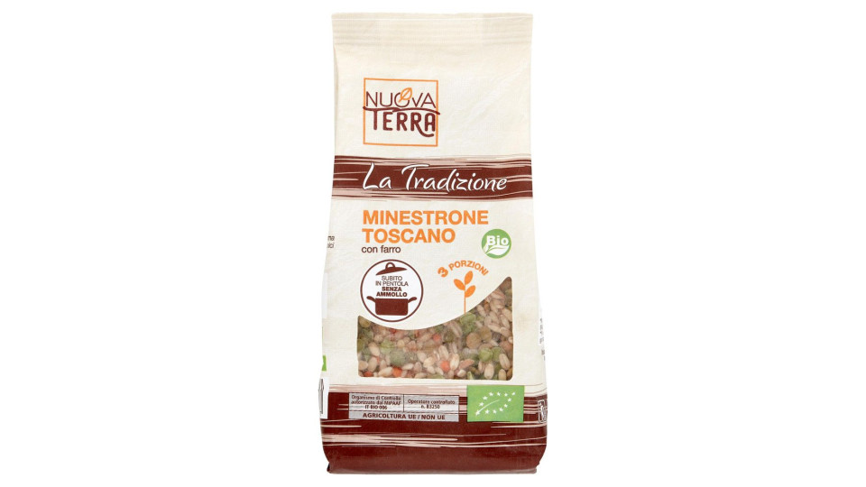 Nuova Terra La Tradizione Minestrone Toscano Bio 250 G