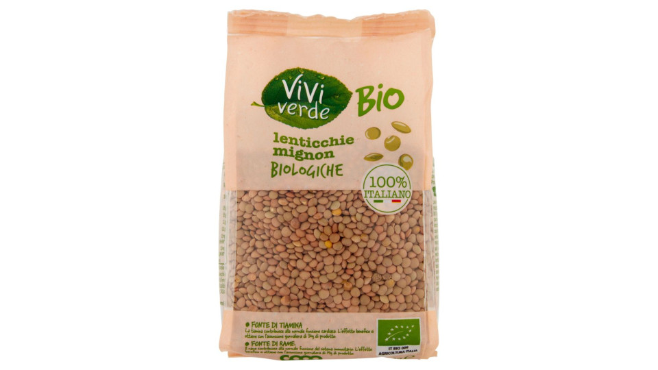 Lenticchie Mignon Biologiche 400 G