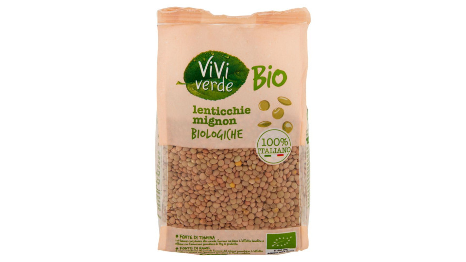 Lenticchie Mignon Biologiche 400 G