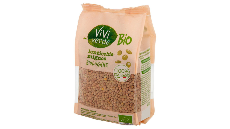 Lenticchie Mignon Biologiche 400 G