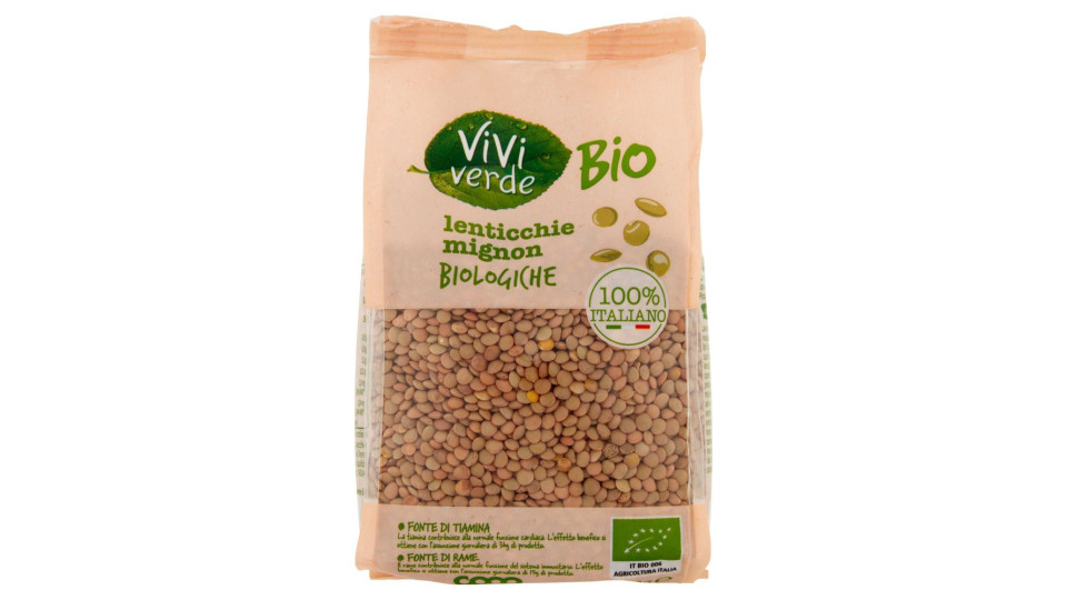Lenticchie Mignon Biologiche 400 G