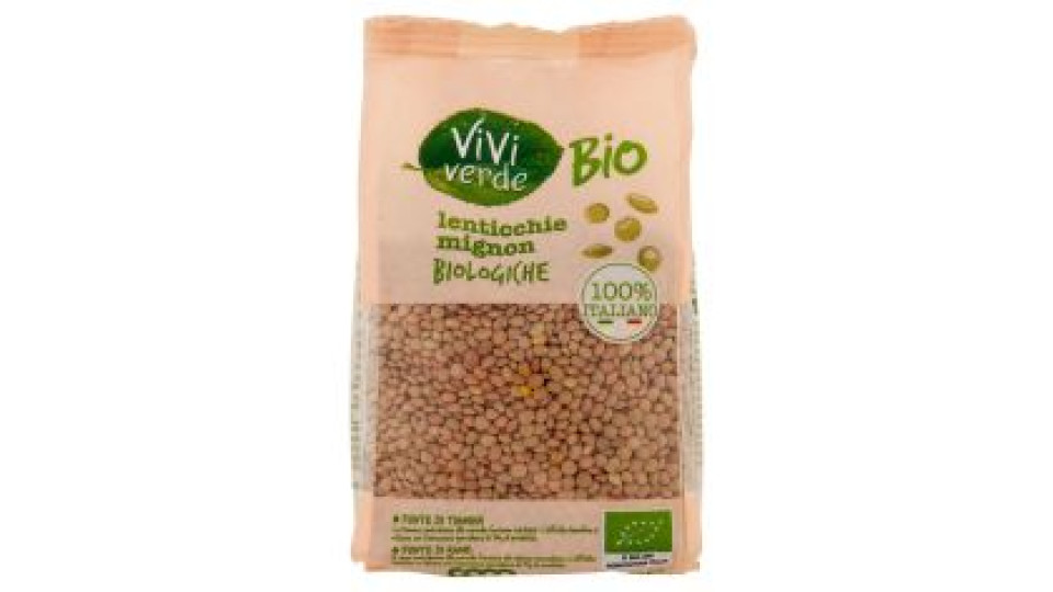 Lenticchie Mignon Biologiche 400 G