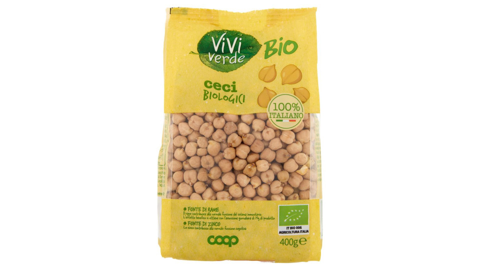 Ceci Biologici Secchi 400 G