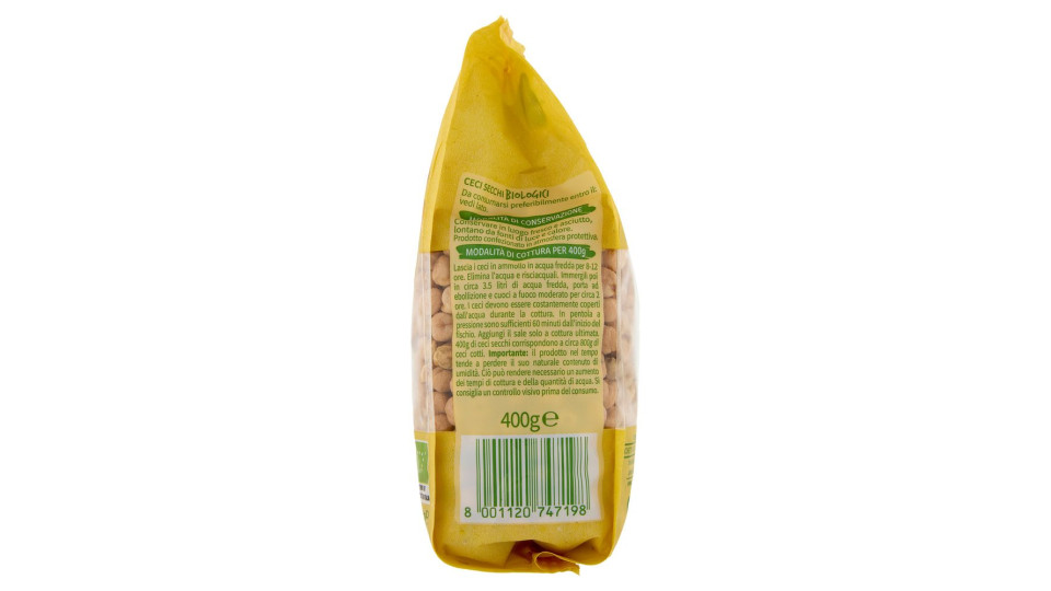 Ceci Biologici Secchi 400 G
