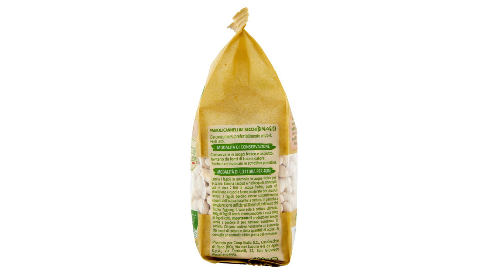 Fagioli Cannellini Biologici 400 G