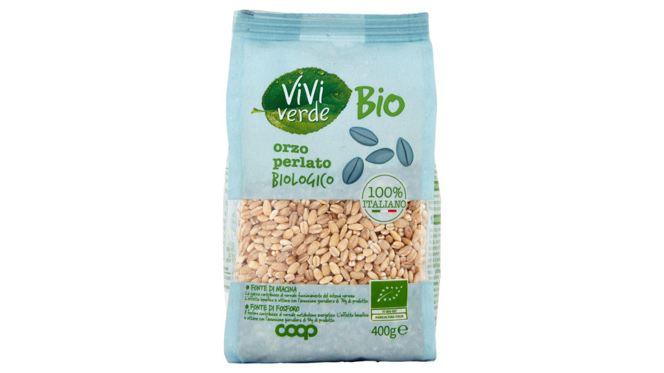 Orzo Perlato Biologico 400 G