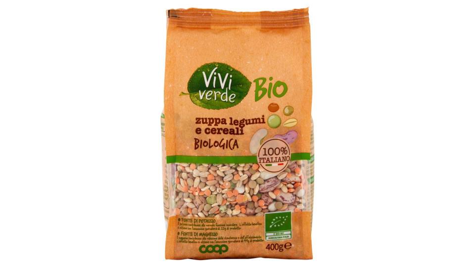 Zuppa Legumi E Cereali Biologica 400 G