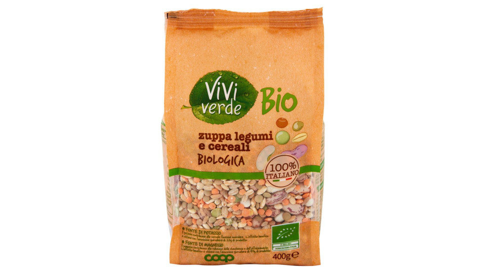 Zuppa Legumi E Cereali Biologica 400 G
