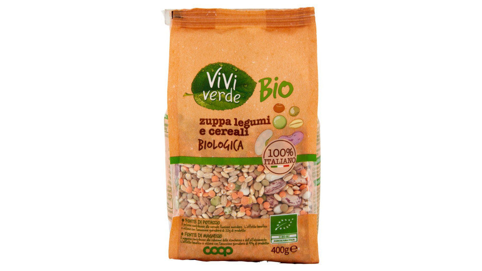 Zuppa Legumi E Cereali Biologica 400 G