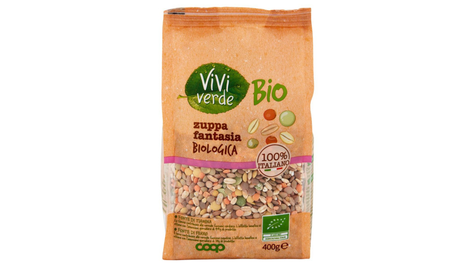 Zuppa Fantasia Biologica 400 G