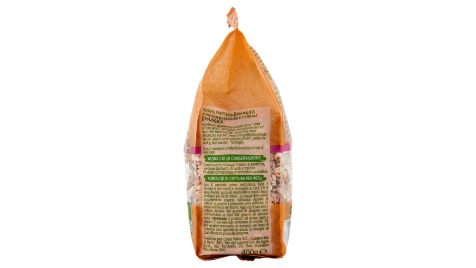 Zuppa Fantasia Biologica 400 G