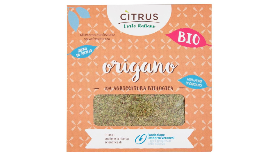 Citrus L'orto Italiano Bio Origano 20 G