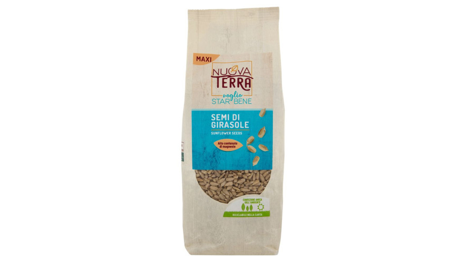 Nuova Terra Voglio Star Bene Semi Di Girasole 500 G