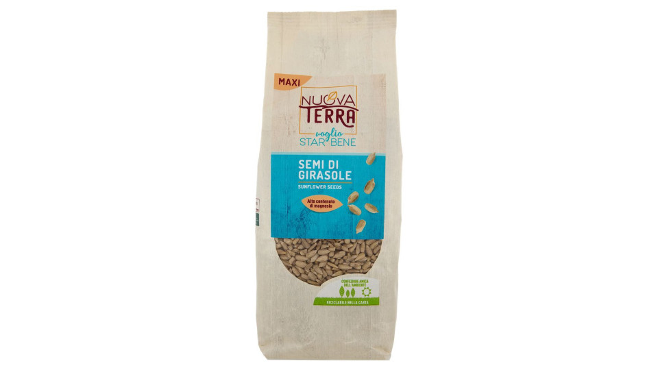 Nuova Terra Voglio Star Bene Semi Di Girasole 500 G